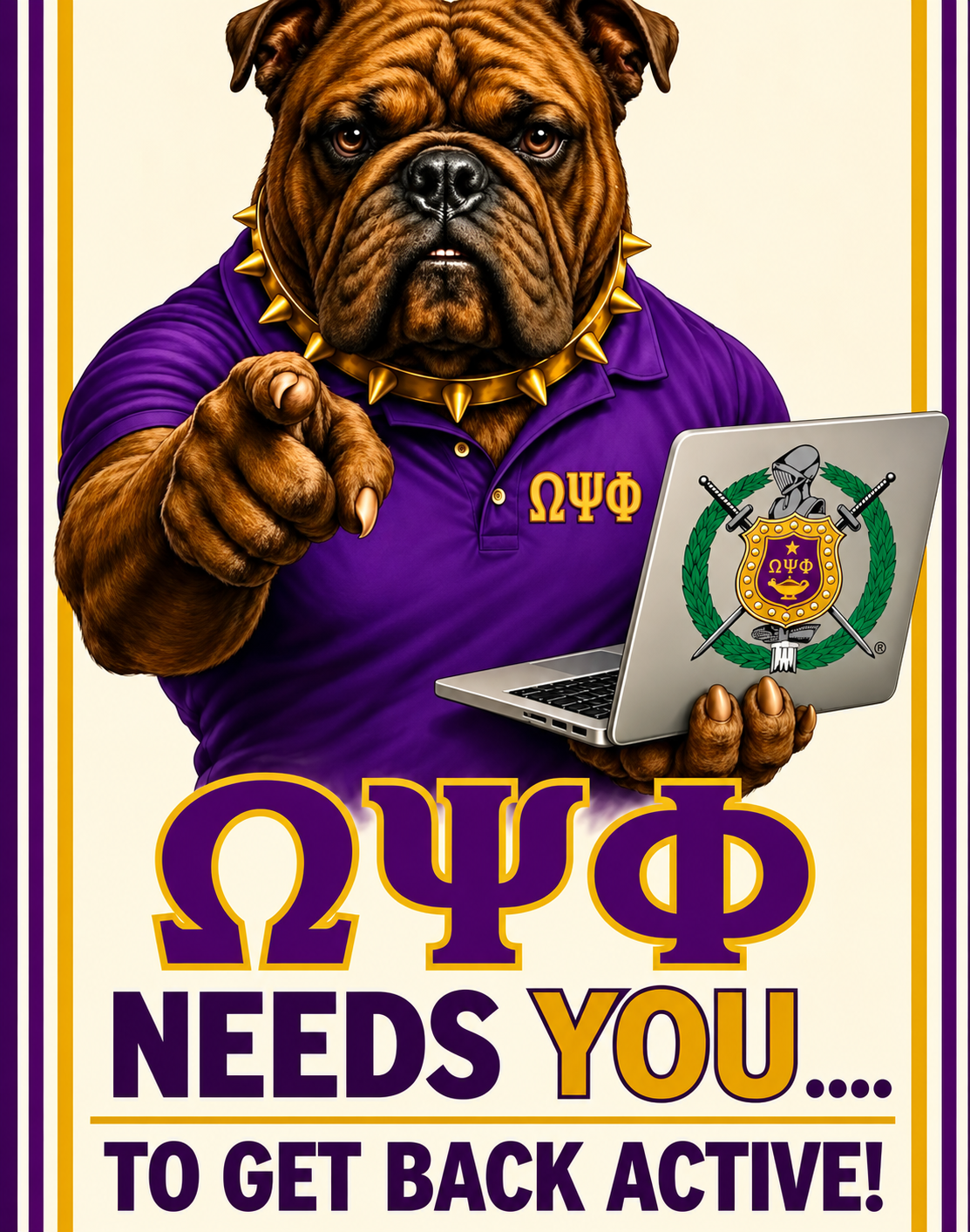 Omega Psi Phi needs you to get back active — an invitation to return to chapter participation
